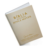 Bíblia De Estudo Joyce Meyer Letra Grande Dourada