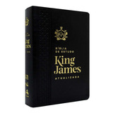 Bíblia De Estudo King James Atualizada Letra Grande Luxo