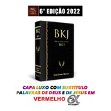 Bíblia De Estudo King James Bkj 1611 Preta Editora Bv Book