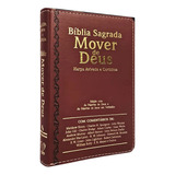 Biblia De Estudo Mover De Deus Letra Hiper Gigante Harpa Corinhos Bordo