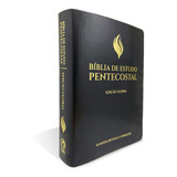 Biblia De Estudo Pentecostal Grande Preta Edição Global