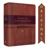 Bíblia De Estudo Thompson Aec Letra Grande Luxo Almeida Edição Contemporânea