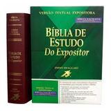 Bíblia Do Expositor De Estudo Versiculo Por Versiculo Vinho
