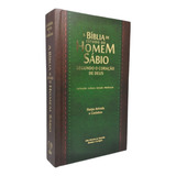 Bíblia Do Homem Sábio Estudo Bordô E Verde Gigante Harpa
