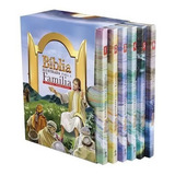 Bíblia Ilustrada Para A Família Box Com 6 Livros E 946 Págs Novos E Lacrados Capa Dura