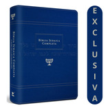 Bíblia Judaica Completa Capa Azul Clássica Textos Hebraicos E Português Pela Editora Vida Obra Ideal Para Estudos Bíblicos E Reflexões Sobre A Cultura Judaico cristã 