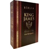 Bíblia King James Atualizada Letra Hiper Gigante Pastor Pastora Pentecostal Capa Dura