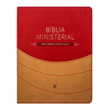 Bíblia Ministerial Nvi Capa Duotone Marrom