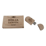 Bíblia Narrada Cid Moreira Pen Drive 8gb Caixinha