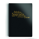 Bíblia Nvi Grande Novo Testamento 2 Cores Capa Semi Luxo Preta De Sbi Geo gráfica E Editora Ltda Capa Mole Em Português 2020