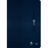 Bíblia Nvi Português inglês Capa Luxo Azul De Vida Editora Vol 1 Editorial Editora Vida Capa Mole Em Português inglês 2023