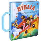 Bíblia Primeiros Passos Com Jesus Livro Com Alça Azul Tradução Novos Leitores tnl De Sociedade Bíblica Do Brasil Editora Sociedade Bíblica Do Brasil Em Português 2012