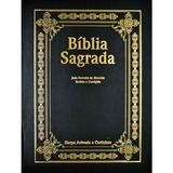 Bíblia Púlpito Letra Extra Gigante Jumbo Grande Capa Dura 