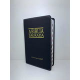 Bíblia Sagrada Acf Almeida Corrigida Fiel Capa Luxo C índice Letra Gigante E Capa Plástica Preta