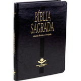Bíblia Sagrada Almeida Revista E Corrigida Capa Couro Sintético Preta Almeida Revista E Corrigida arc De Sociedade Bíblica Do Brasil Editorial Sociedade Bíblica Do Brasil Tapa Mole En Portuguê