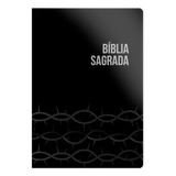Bíblia Sagrada Evangelize Nvi Letra Grande Capa Brochura Preta De Vários Autores Editora Geográfica Capa Mole Em Português 2023