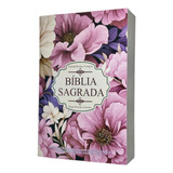 Bíblia Sagrada Letra Gigante Jardim Lilás Jovem Com Harpa Avivada E Corinhos Linguagem Arc Almeida Revista E Corrigida Full Color Capa Flexível