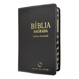 Bíblia Sagrada Letra Grande Ra Com Índice Sbb De Versão Almeida Revista E Atualizada Editorial Sociedade Bíblica Do Brasil Capa Mole Em Português