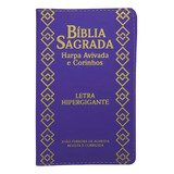 Bíblia Sagrada Letra Hipergigante Com Harpa Editora Sb 2020