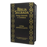 Bíblia Sagrada Letra Hipergigante Harpa Corinhos