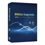 Bíblia Sagrada Nvi Letra Normal Capa Azul E Verde Edit Vida