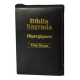 Bíblia Sagrada Pentecostal Com Ziper Letra