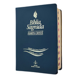 Bíblia Sagrada Rc Letra Gigante Luxo Harpa Cristã Índice Capa Preta