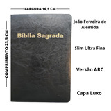 Bíblia Sagrada Ultrafina Slim Extra Almeida