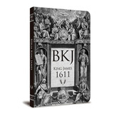 Bíblia Slim King James Bkj Fiel 1611 Ultra Fina Preto Branco Retro Bkj Sagrada Evangelica Capa Luxo Premium Feminina Masculino Colorido