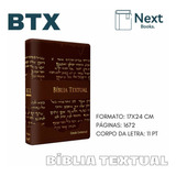 Bíblia Textual Com Estudo Contextual Cronológico