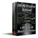 Biblioteca Autocad Completa 245 Mil Blocos