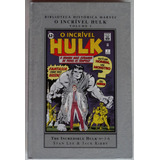 Biblioteca Histórica Marvel O Incrível Hulk Vol 1 Panini 2008 Capa Dura