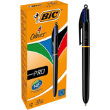 Bic 4 Colors Pro Sorted 902129 Pk12