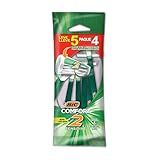 BIC Aparelho De Barbear Comfort 2 Pele Sensível C- Fita Lubrificante 884626 Embalagem Leve 5 Pague 4