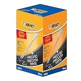 BIC Caneta Esferográfica Escrita Fina Cristal Fina Azul 50 Unidades