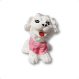 Bichinho Anti Stress Cachorrinho Fidget De Apertar Fofy Dog Cor Branco Girl