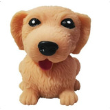 Bichinho Anti Stress Cachorrinho Fidget De Apertar Fofy Dog Cor Marrom2