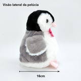 Bichinho De Pelúcia Pinguim Gravatinha Presente