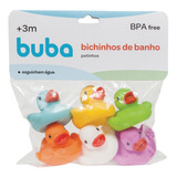 Bichinhos Banho Bebê Patinhos Colors Esguicham Água Buba