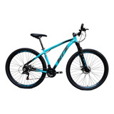 Bicicleta 29 Ntz 21v Shimano Suspensão Trava Cubo Rolamentoo