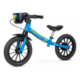 Bicicleta Aro 12 Infantil Equilibrio Azul