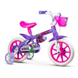 Bicicleta Aro 12 Infantil Fem Nathor