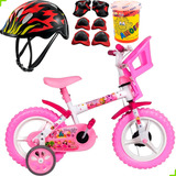 Bicicleta Aro 12 Infantil Princesinhas Tambor