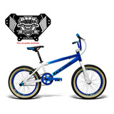 Bicicleta Aro 20 Gts Freio V brake Bmx Freestyle Cross Cor Azul Tamanho Do Quadro Único