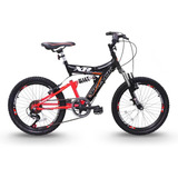 Bicicleta Aro 20 Juvenil Track Bikes Xr 20 Po Preto Laranja