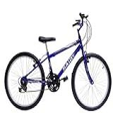 Bicicleta Aro 24 Masculina 18 Marchas Said X Azul