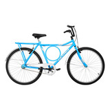 Bicicleta Aro 26 Femininas Ultra Bikes Stronger Vintage Nota Cor Azul Bebe Branco