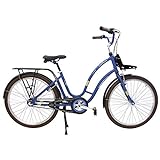 Bicicleta Aro 26 Retrô Anthon 3v Nexus Shimano Azul