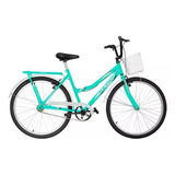 Bicicleta Aro 26 Summer Vintage Verde branco Ultra Bikes Cor Verde anis branco Tamanho Do Quadro M