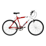 Bicicleta Aro 26 Ultra Bikes Bicolor Masculina Sem Marcha Cor Vermelho
